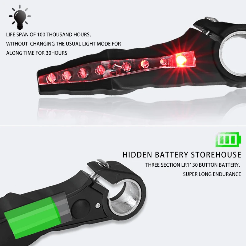 Велосипедный вспомогательный велосипедный клаксон руль для отдыха светодиодный