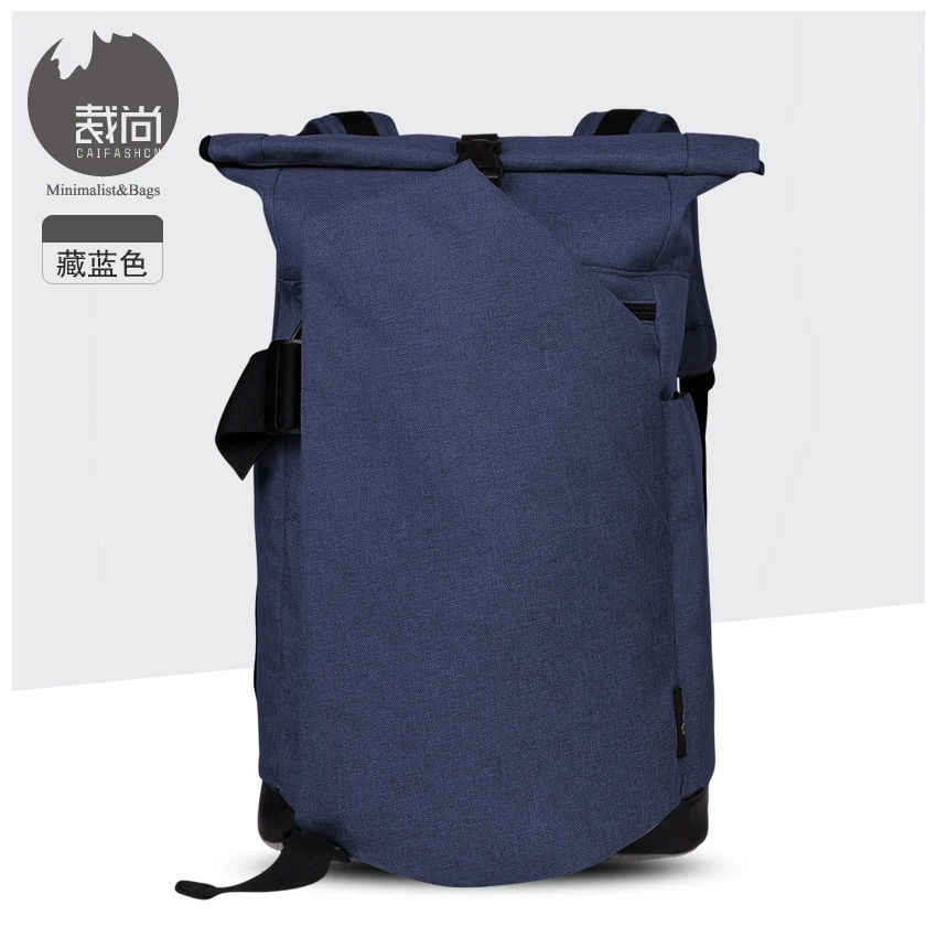 Cai модный тонкий рюкзак для мужчин Книга 15 дюймов ноутбук рюкзаки женщин