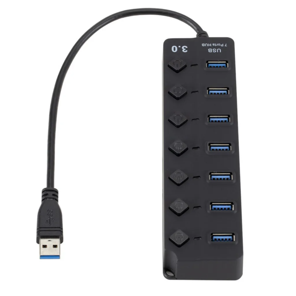 USB-концентратор CARPRIE 3 0 высокоскоростной 4/7 портов USB-Сплиттер переключатель