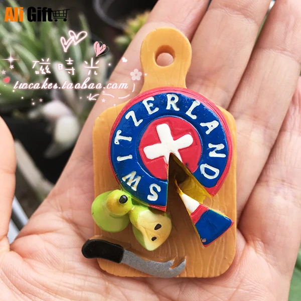 Фруктовый колбасный блок швейцарский сырный фондю холодильник с магнитом