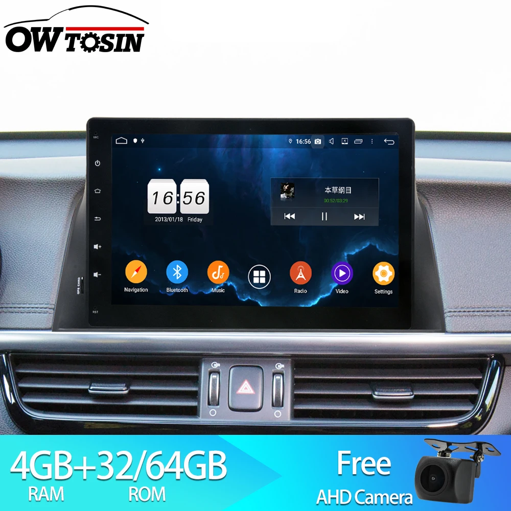 Owtosin автомобиль радио мультимедиа видео плеер навигации gps Android 9,0 для Kia Оптима/K5 автомобиля