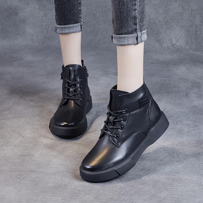 

Women Boots Fashion Large Winter Woman Boots Round Breathable Platform Boots Hot Design Women Shoe Women's Shoes Footwear