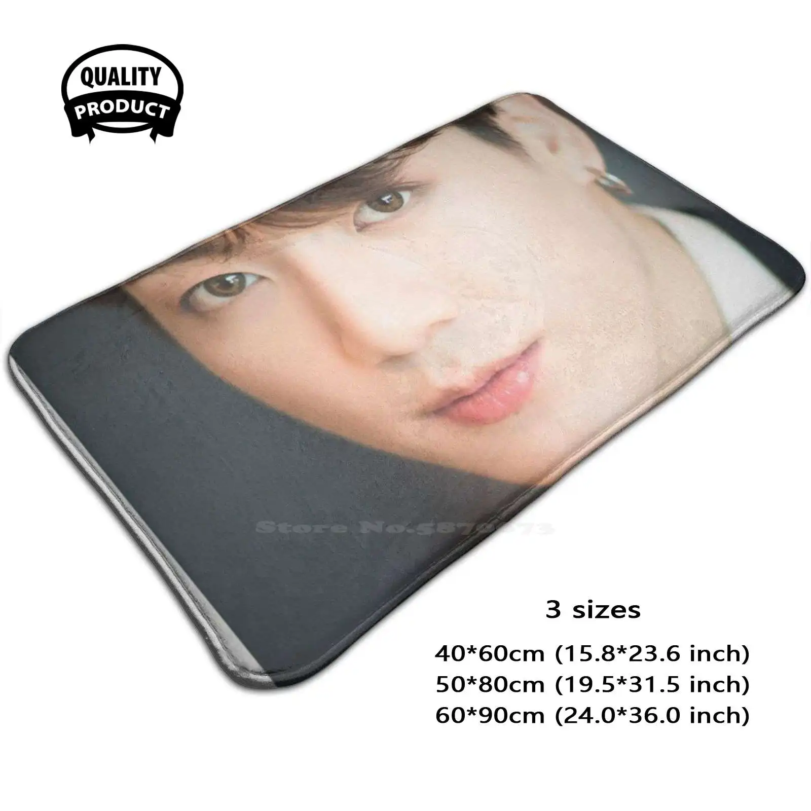 

Jungkook Isatroboh 3D Household Goods Mat Rug Carpet Foot Pad Jungkook Isatroboh New Hot Music Cartoon Party Night Us Band