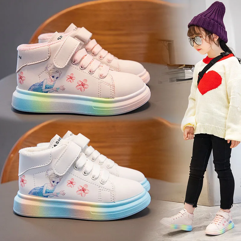 

Женские беговые кроссовки для прогулок, детская обувь для мальчиков 26-37, Нескользящая дышащая детская школьная спортивная обувь