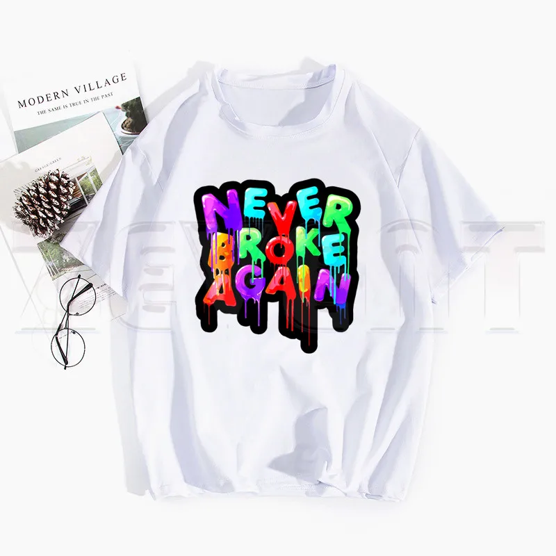 Футболка Мужская/женская с принтом никогда не сломалась повседневный топ