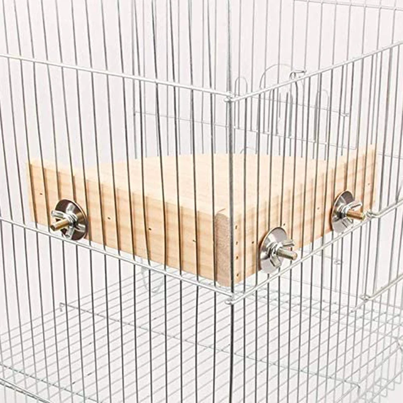 Гнездо для попугая жердочка птицы подставка на платформе принадлежности птичья