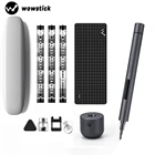 Аккумуляторная электрическая отвертка Wowstick 1F Pro 64 в 1 со светодиодсветодиодный литиевой батареей