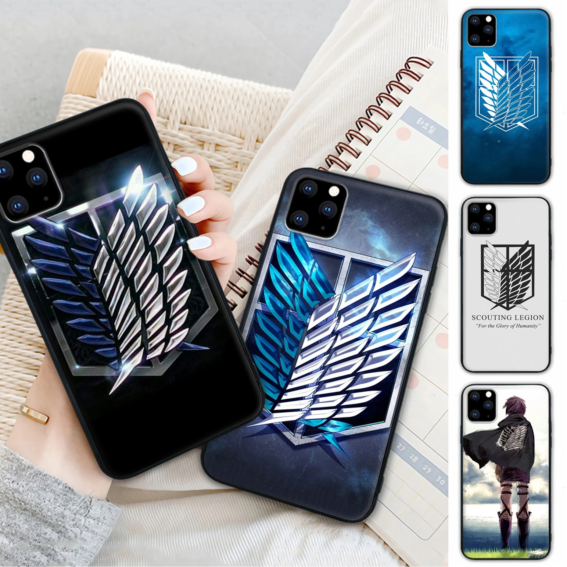 

Vip Anime Japanese Attack On Titan Mobile Telephone Cover Case For Iphone 12 11 Pro Xs Max 6s 7 8 Plus Xr Xs X 5s Se 2020