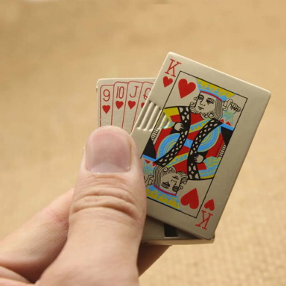 Газовая зажигалка для покера 2 шт.|Аксессуары сигарет| |