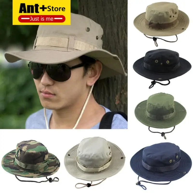 Открытый Пеший туризм шляпа Тактический Boonie армейская охотничья Кепки Airsoft