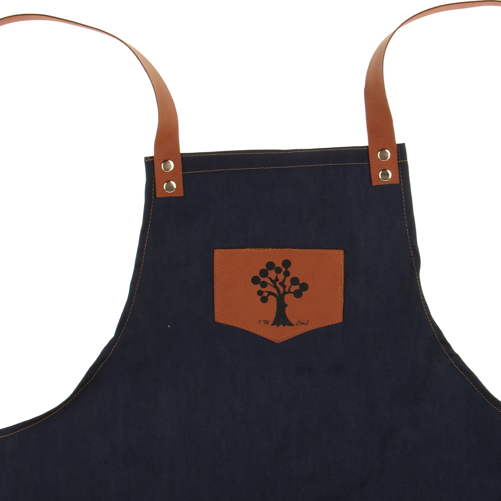 

Jeans Salon Hair Dyeing Cutting Gown Hairdressing Cloth Cape Painting Apron