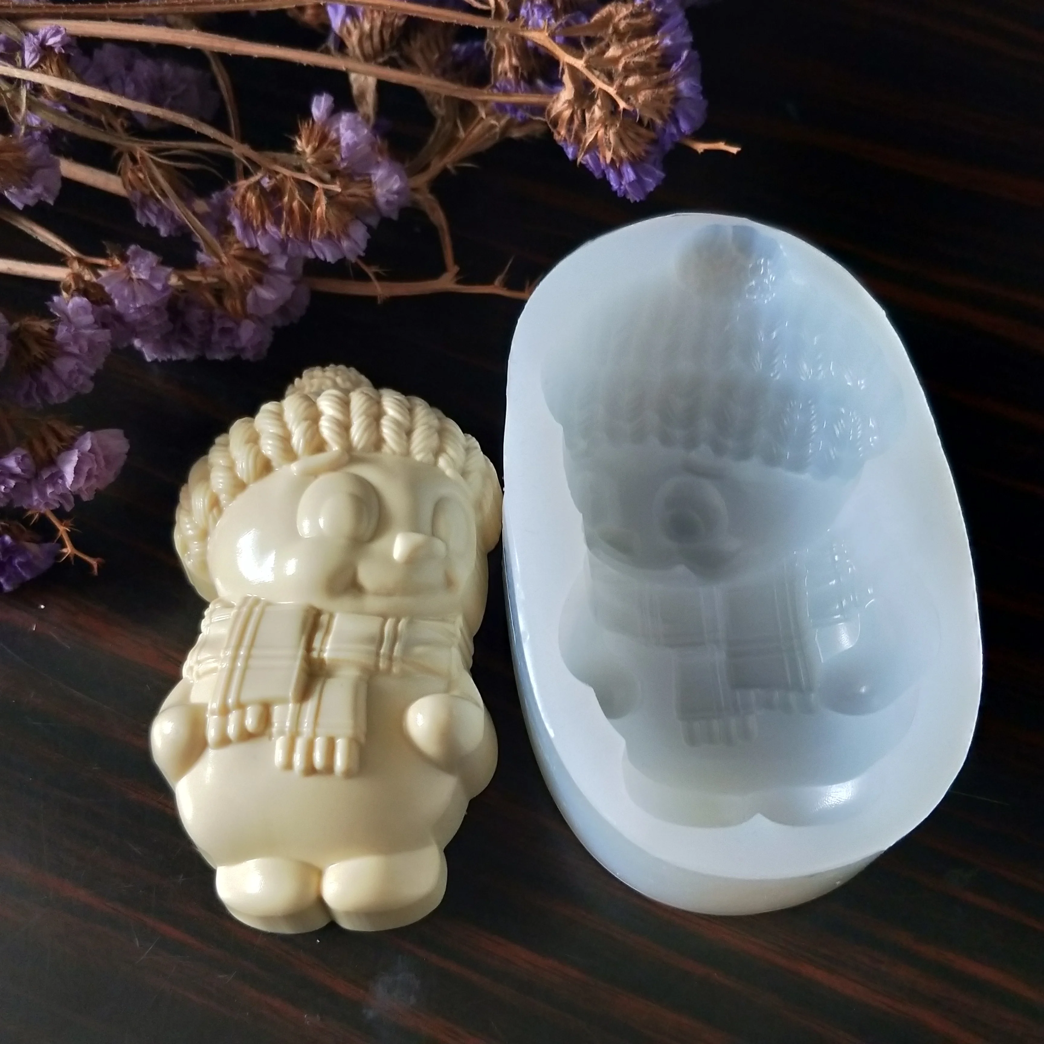 PRZY силиконовые формы для помадки DIY рождественская в форме снеговика новый стиль