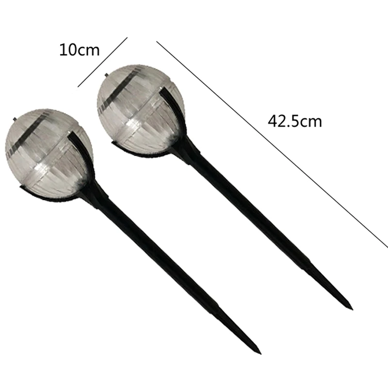 

6PCS Solar Garden Lights Outdoor Colorful Landscape Pathway Lawn Lights Waterproof Solar Power Lamp for Yard Garden Path