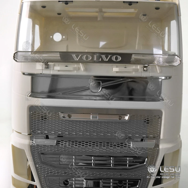 Металлическая бамперная сетка лобового стекла LESU для Volvo FH16 FH12 TAMIYA 1/14 RC