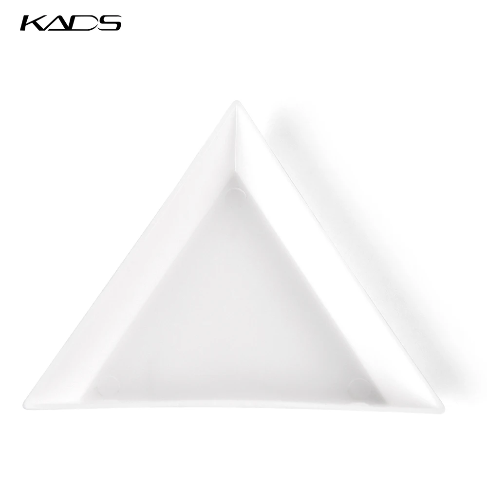 1 шт. пустые Стразы KADS пластина для хранения 7 см белые треугольники сбора и