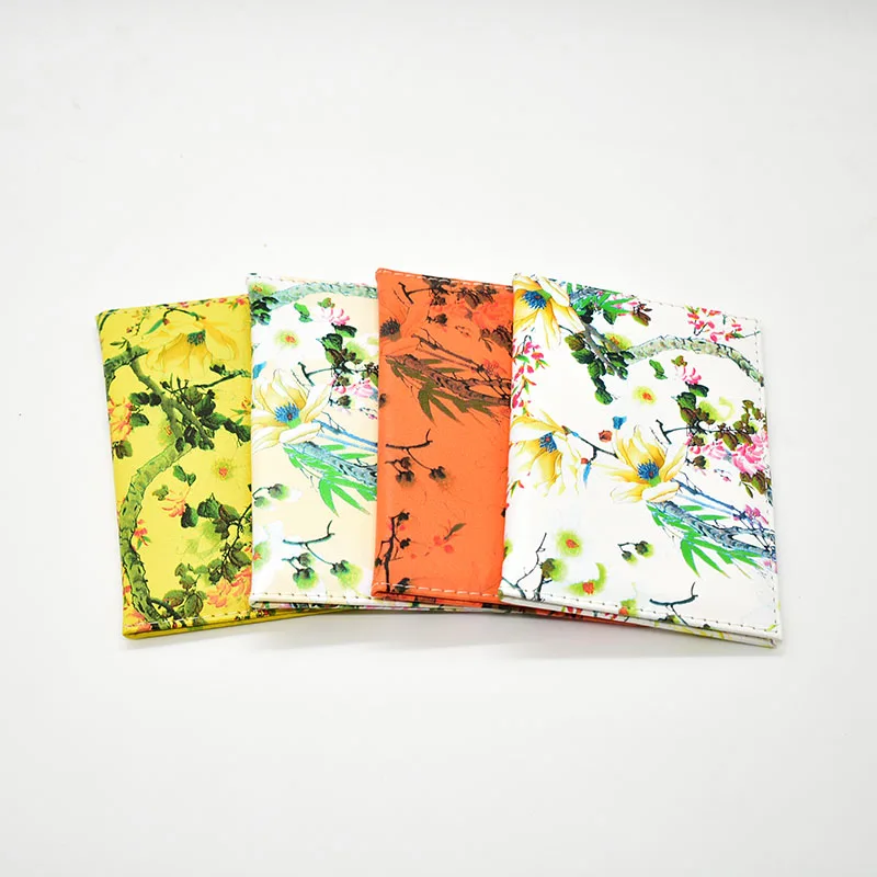 Модная дорожная Обложка HEQUN для паспорта женщин из искусственной кожи держатель