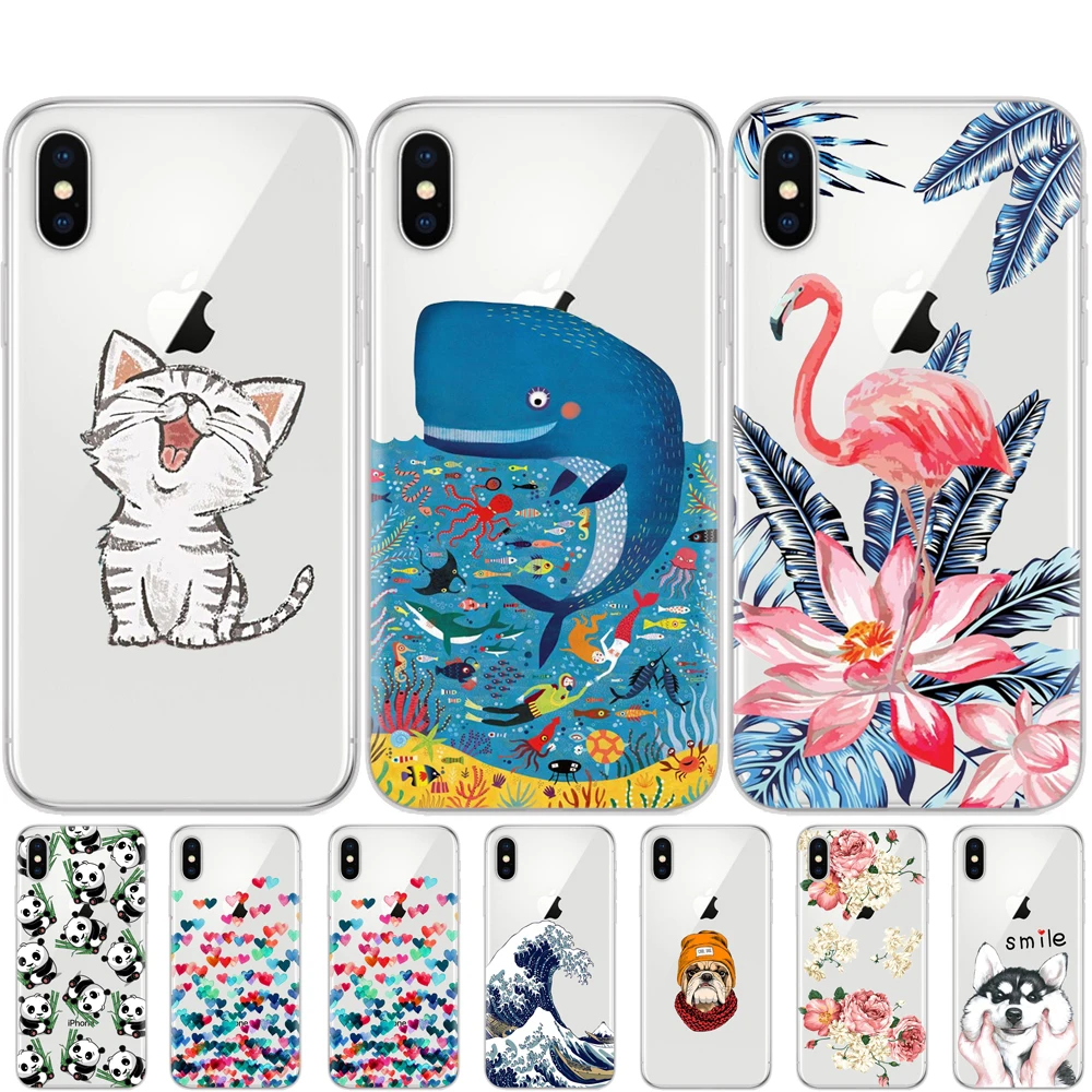Чехол для Телефона iphone X XS XR мягкий силиконовый чехол Xs Max Etui бампер задняя крышка