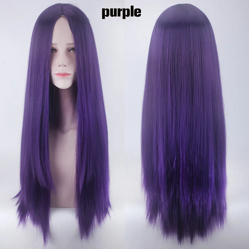Длинный синтетический парик MANWEI из аниме для женщин термостойкие волосяные