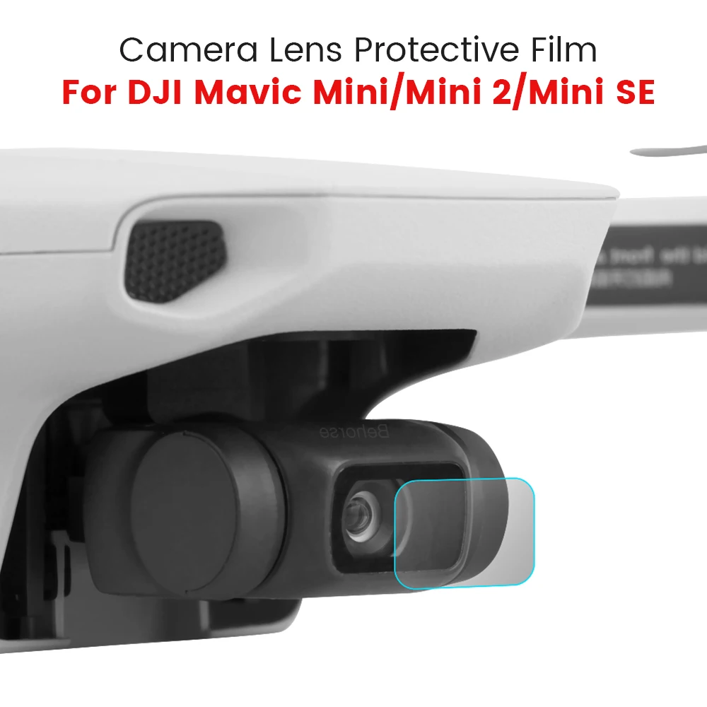 

2 комплекта Защитная пленка для объектива камеры HD Закаленное стекло Защитная пленка для объектива для Mavic Mini/DJI Mini 2/Mini SE аксессуары