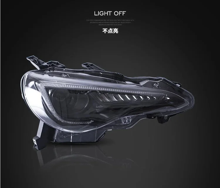 VLAND factory автомобильные аксессуары для GT86 2012-UP& BRZ 2013-UP/FRS светодиодный фонарь в сборе