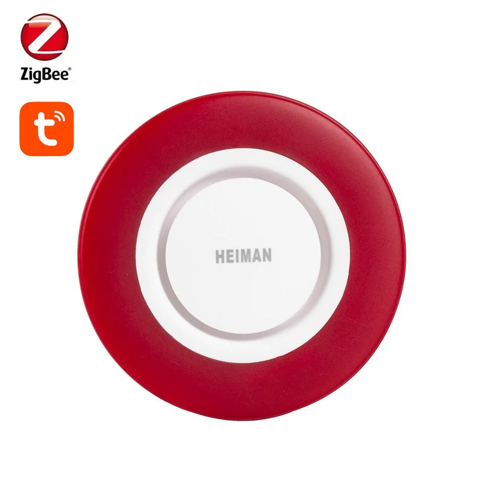 Умный магазин Tuya Zigbee сирена с большими звуками для управления умными предметами
