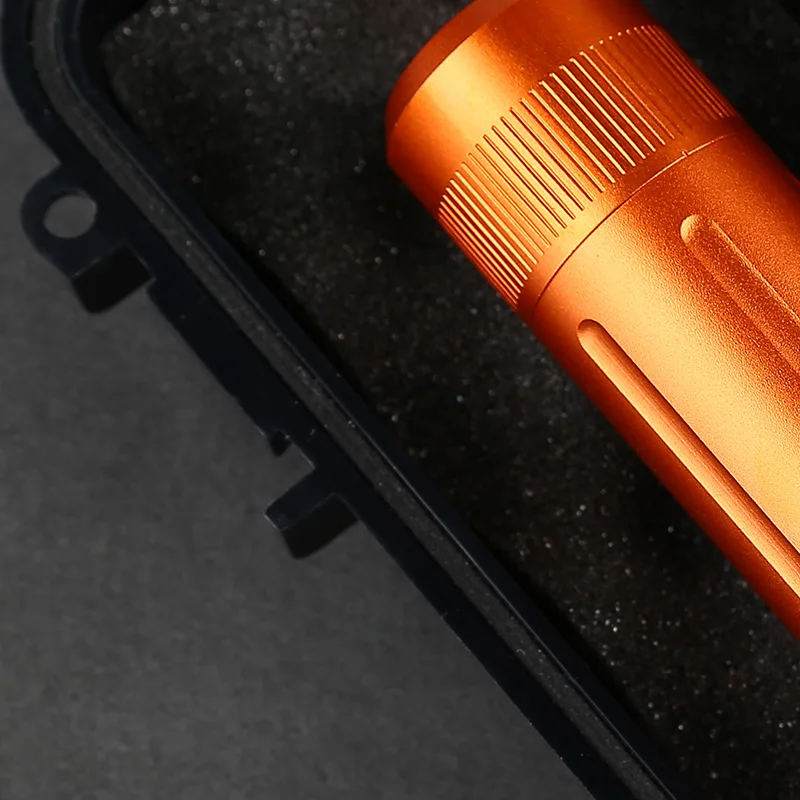 Высококачественная Портативная Алюминиевая черная Водонепроницаемая бутылка