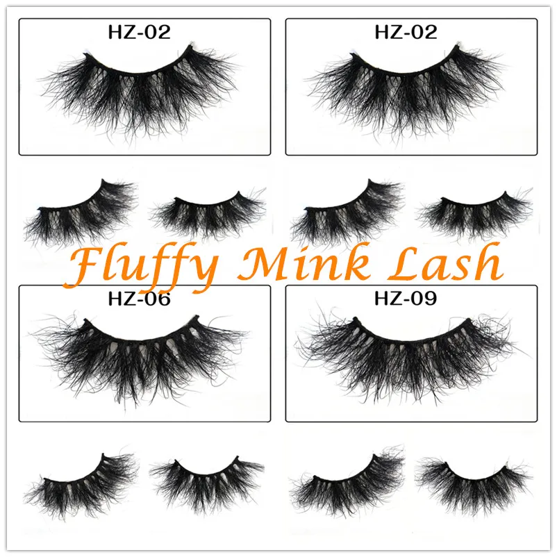 

1 Pairs 3D Mink Lashes Natural False Eyelashes Dramatic Fluffy Soft Wispy Volume Cross Reusable Eyelash MaKeup Messy 25mm Lash