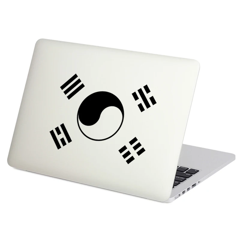 Корейский флаг наклейка для ноутбука Macbook Pro 16 &quotAir Retina 11 12 13 15 дюймов Dell винил Mac