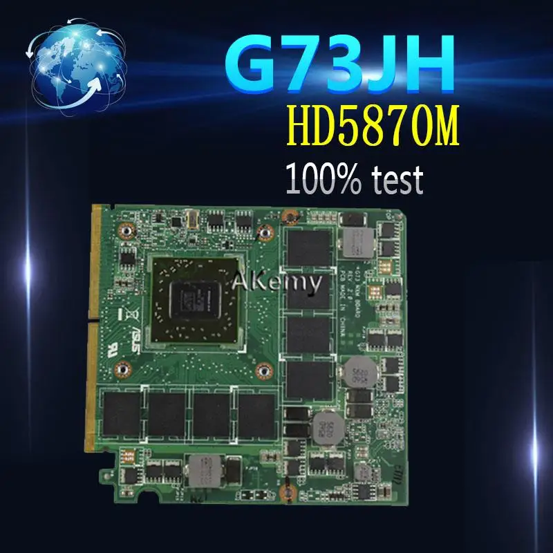 Amazoon G73_MXM HD5870 216 0769008 видеокарта для ASUS G73 G73JH ноутбука VGA Видеокарта плата 100%