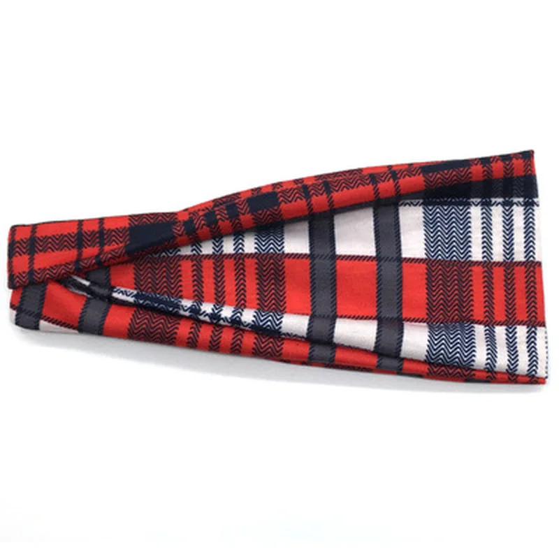 Твист повязкой на голову чалмой впитывает пот Цвет черный серый винный Спорт