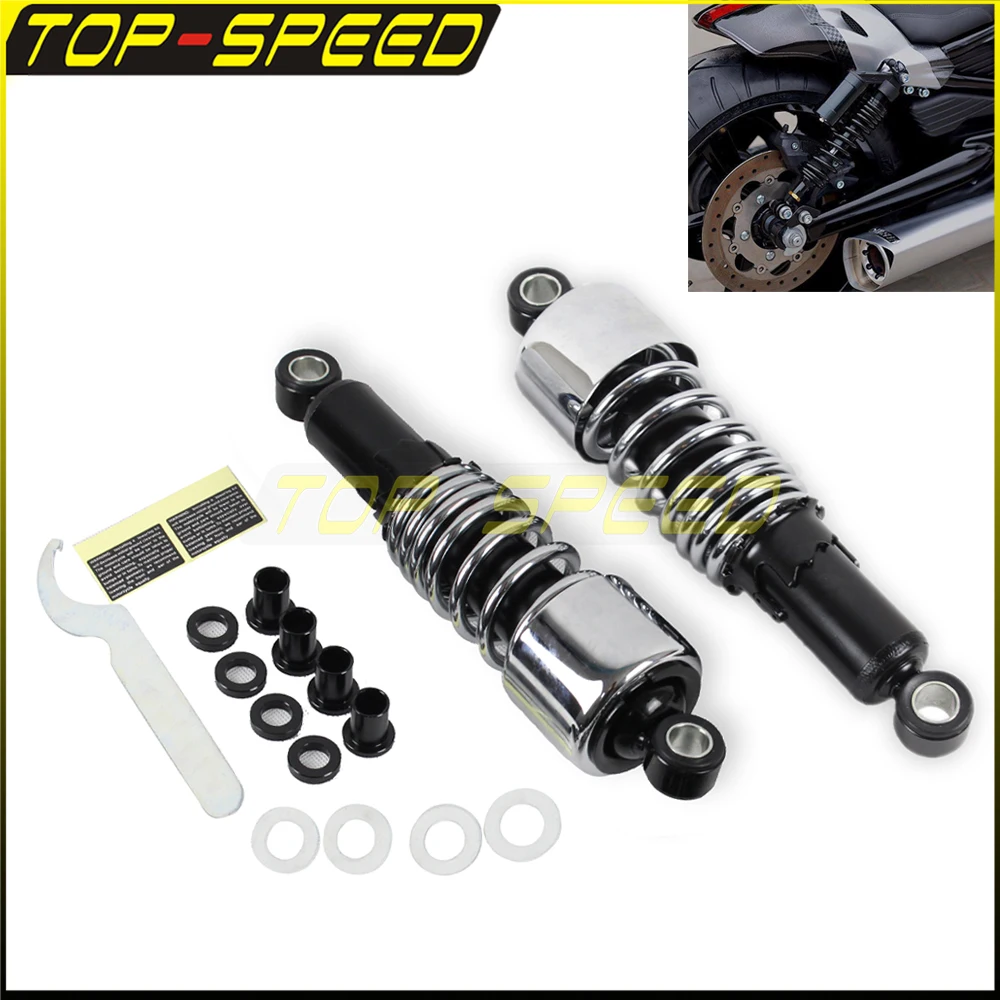 

Мотоциклетный хромированный быстросъемный амортизатор для Harley Touring FLH FLHT FLT FLHR FLTR 1984-2013