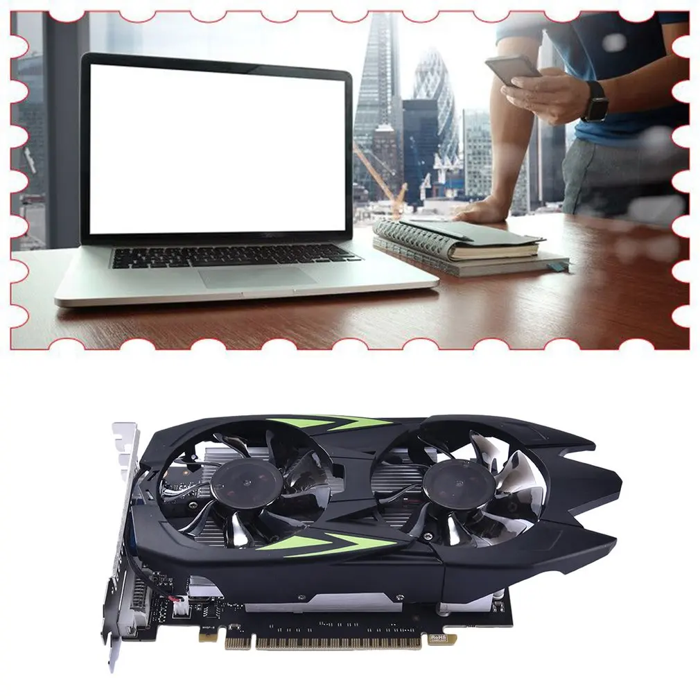Видеокарта GTX 1050 TI-4G для игр 4GB GDDR5 128Bit 7008MHz улучшенный чип стабильное изображение