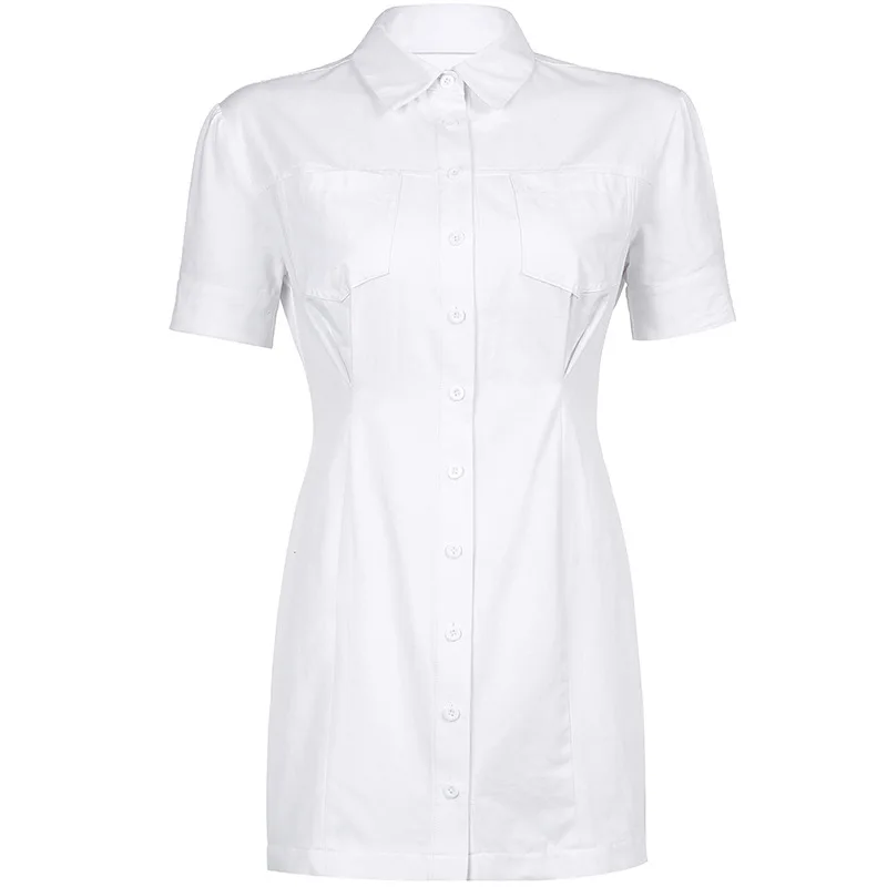 

The new women's flip-flop cardigan for the summer of 2021 is a solid foundation short-sleeved dress