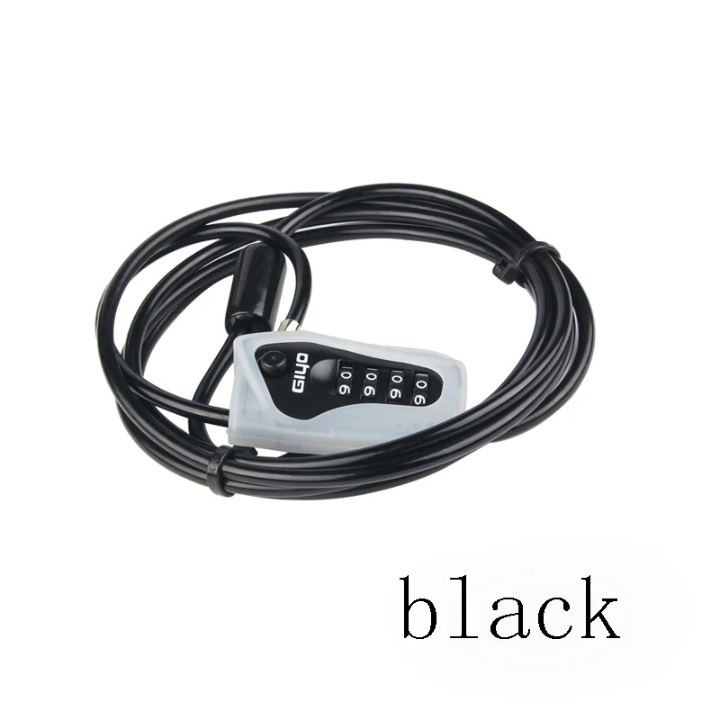 

Mountain Bike Bicycle Lock Electric Stainless Steel Password Fixed Portable Anti-Theft Steel Wire Chain Lock