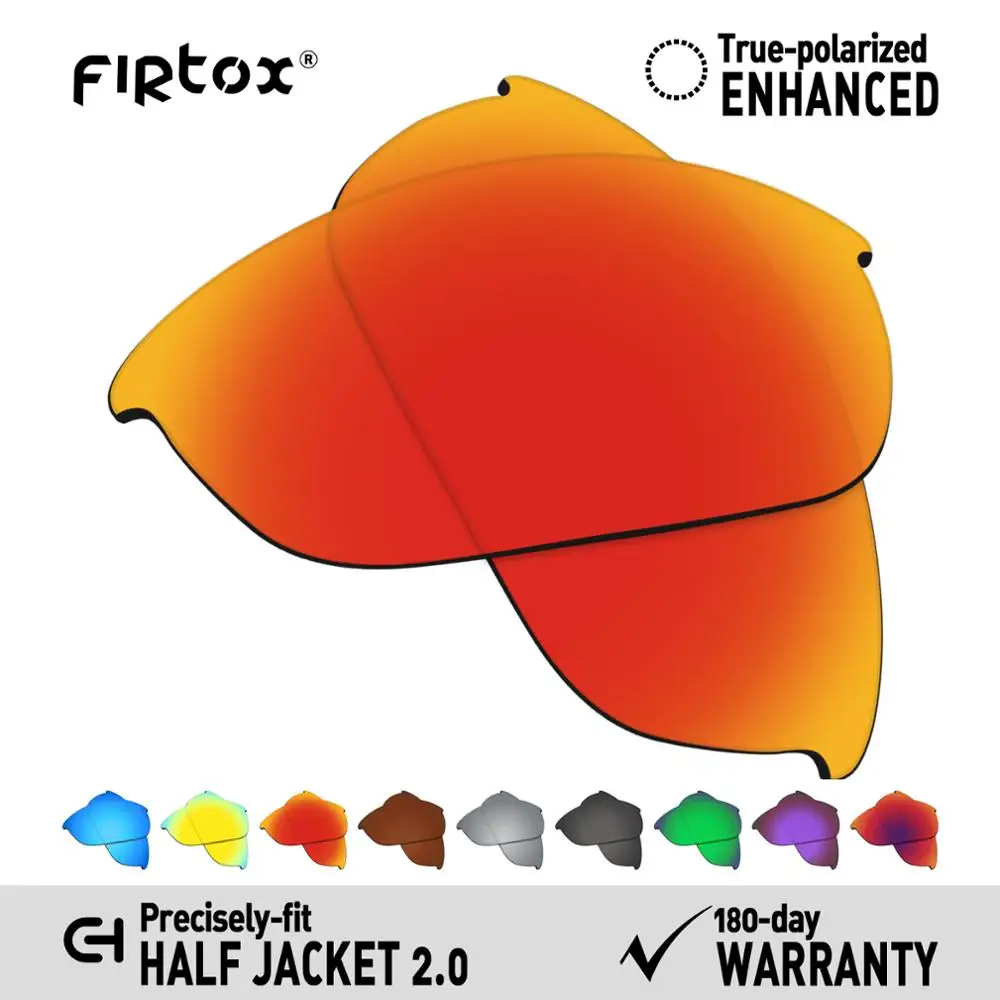 Firtox настоящие поляризованные Сменные рассеиватели UV400 для солнцезащитных очков