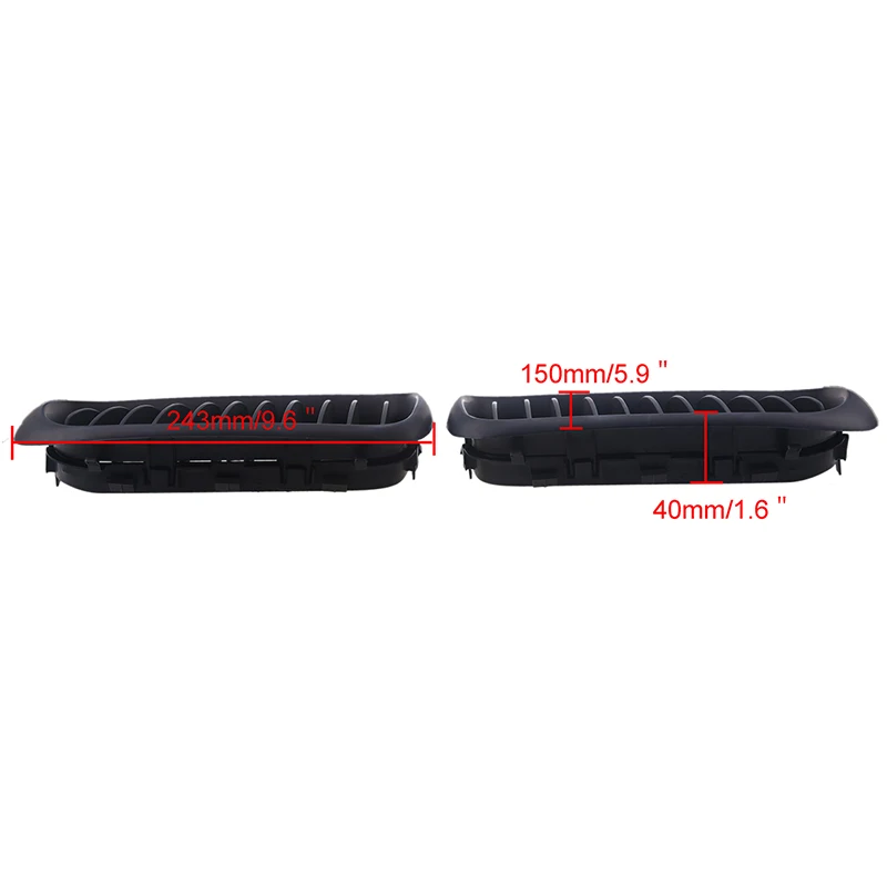 POSSBAY для BMW 3-Series E36 Compact 1996/19997/1998-2001 Facelift матовые черные передние капоты почки