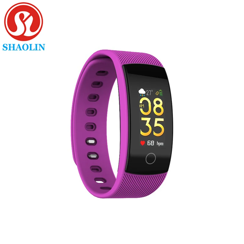 Новейший смарт браслет QS80 Plus с цветным экраном пульсометр шагомер часы пульс