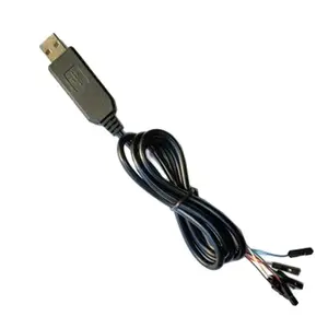 FT232RL transfer to dual TTL download cable at the same time USB to 2-channel high-speed serial port cable FT2232D module flash