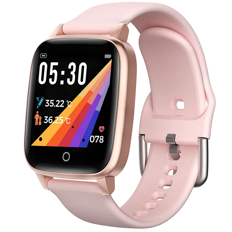 

XNCORN T1S Smart Watch Body Temperature Heart Rate Multi-sports Pedometer Sports Watch