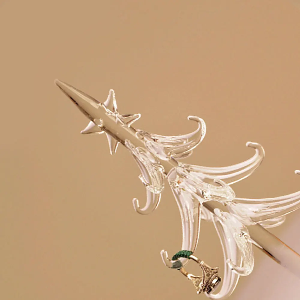 1 шт на заказ креативные стеклянные елочные украшения европейские Элегантные