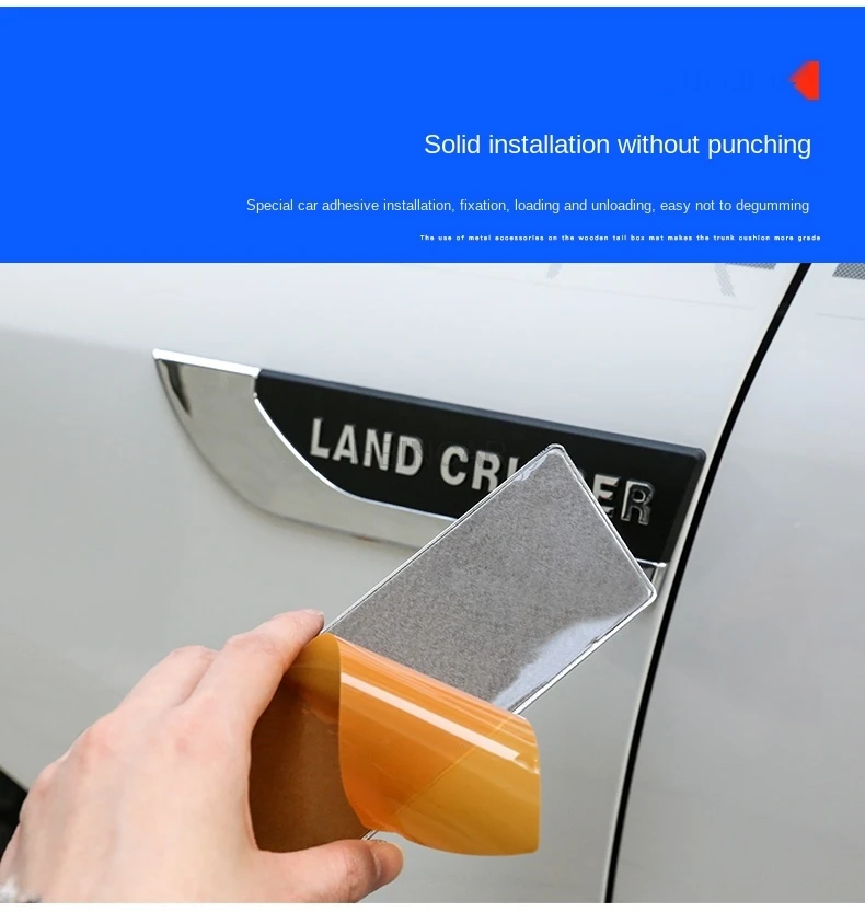 Для Toyota Land Cruiser Prado 2010-2020 боковая фурма декоративные наклейки маркировка внешняя