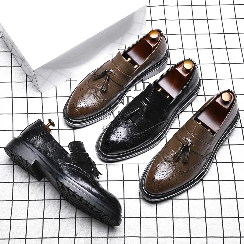 

Men Shoes Men Shoes Men High-quality Leather Shoes Casual Men Shoes Four Seasons Trends Men Shoes Outdoor Casual Boots