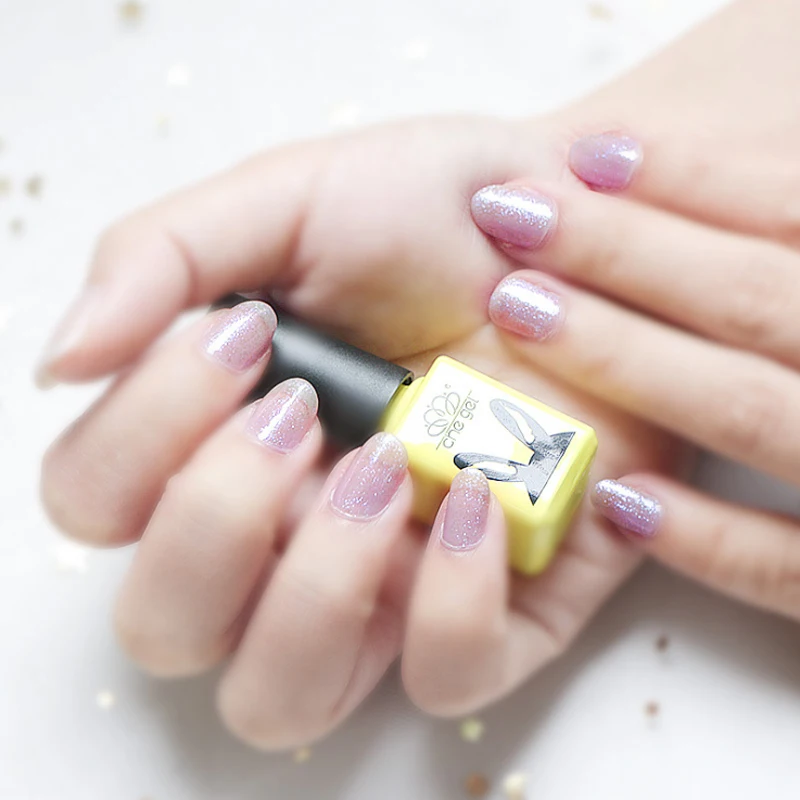 6 мл бриллиантовый блеск с ультрафиолетовым свечением Гель лак Полупостоянный