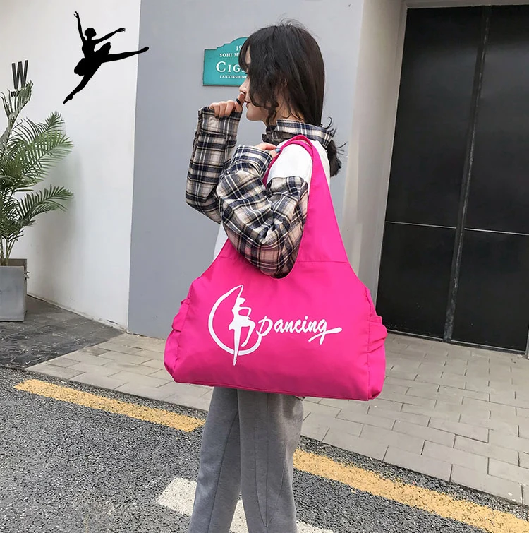 Adult Ballet Bags Gymnastic Sports Yoga Dance Bag For Woman Handbag Crossbody Cavans Large Capacity Women | Тематическая одежда и