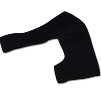 adjustable breathable gym sports care single shoulder support back brace guard strap wrap belt band pads%ef%bc%8cblack bandage menwomen