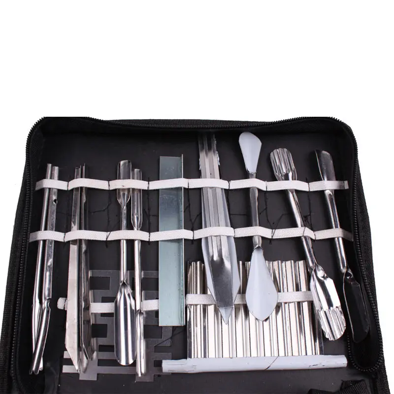 

46 Pcs/Set Vegetable Fruit Carving Tool Stainless Steel Watermelon Cutting Slicing DIY Assorted Cold Dishes Tools TRYC889