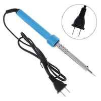60w 110v external heating electric soldering iron pen with us plug for electronics works with plastic handle