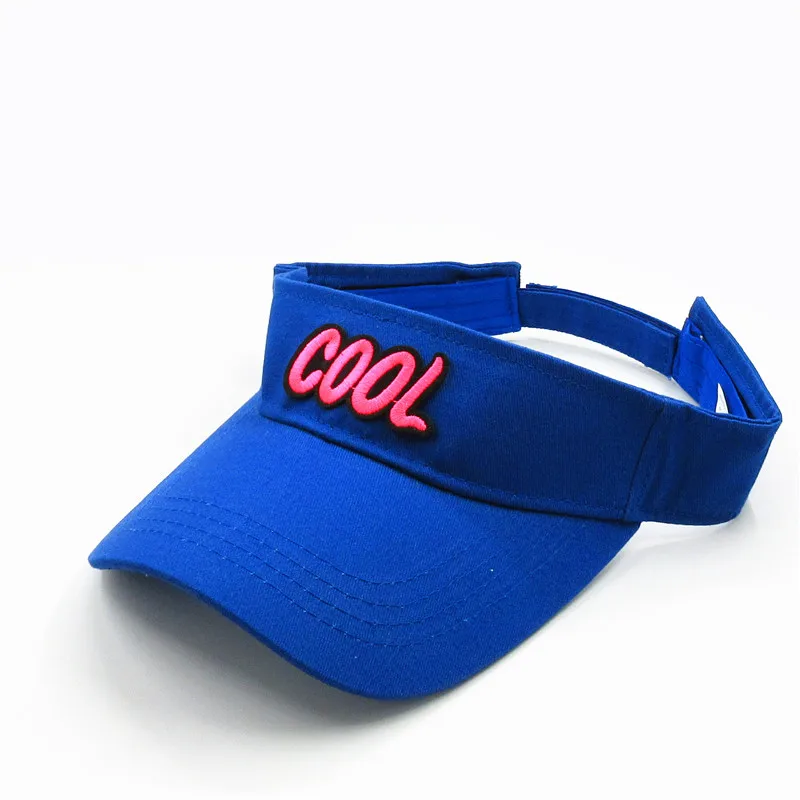 

The cool letter embroidery Visors Baseball Cap Adjustable Snapback cap for men and women 309