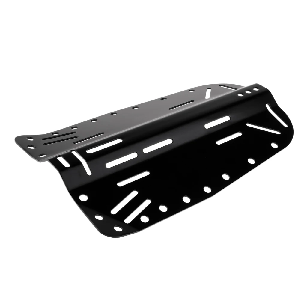 Черная стандартная задняя панель из алюминиевого сплава для подводного плавания