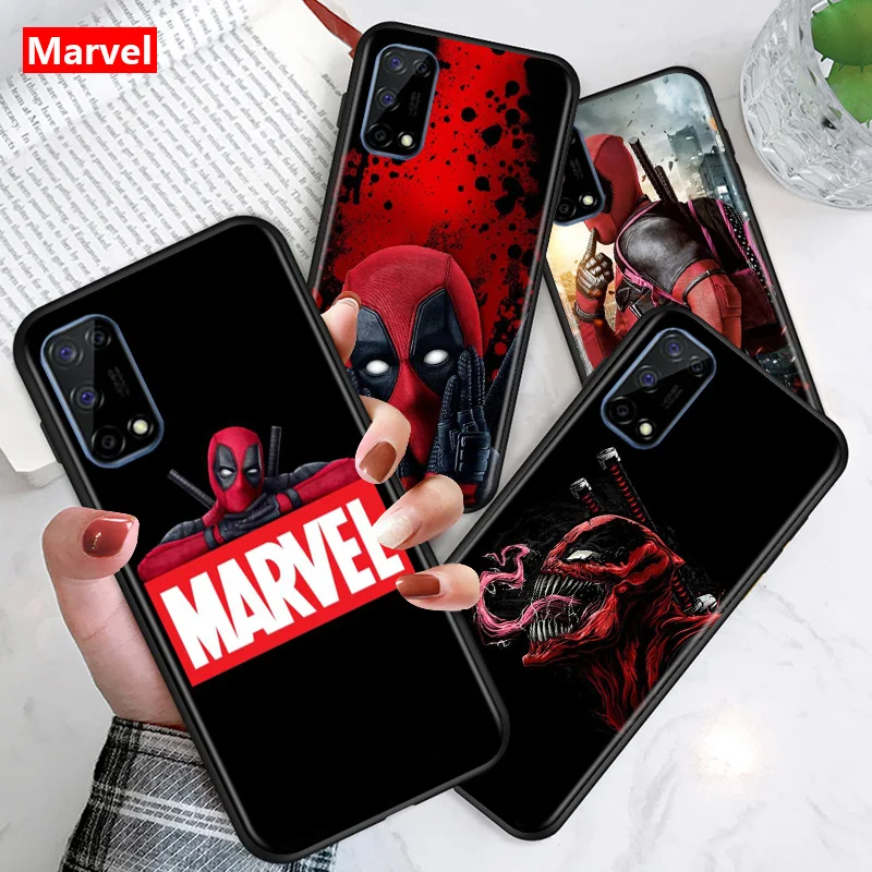 

Marvel Avengers Super Hero Deadpool For Huawei Honor V30 30S 30i 30 20 20E 20i 20S Lite Pro Plus TPU Silicone Black Phone Case